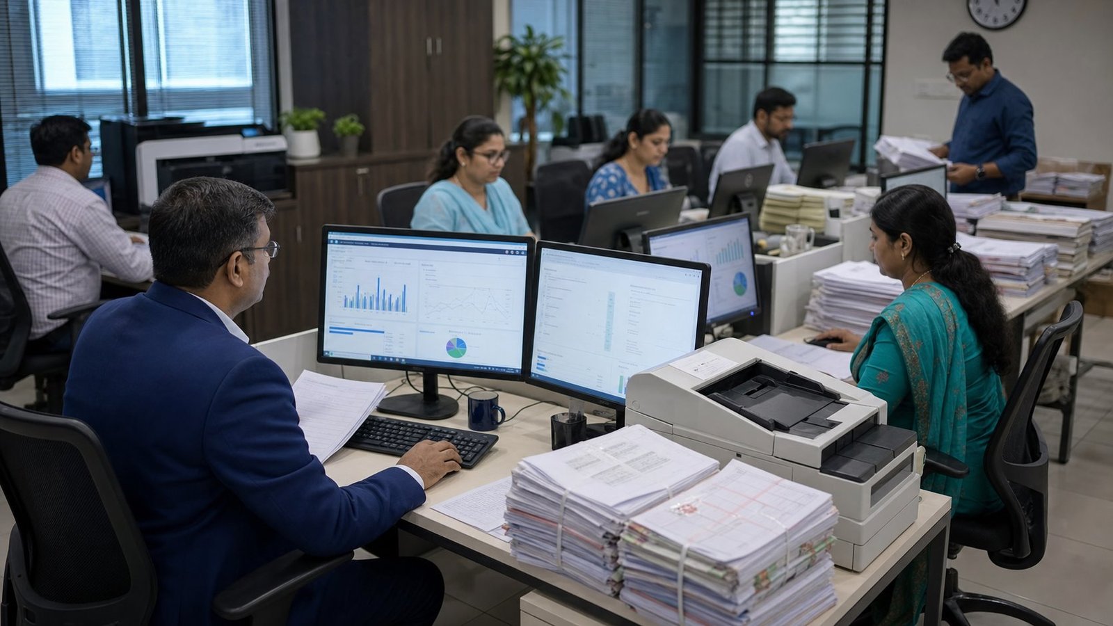 Academic planning, fee status, and exam readiness connected in one operational flow