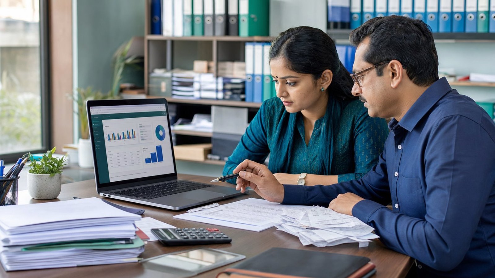 Illustration of fee collection, reminders, receipts, and finance visibility